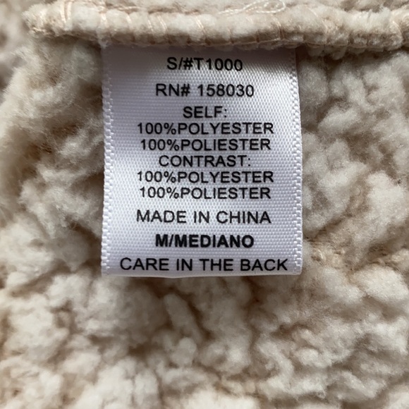 Love Tree 1/4 Zip Colorblock Sherpa ๐ Pink - Picture 11 of 13